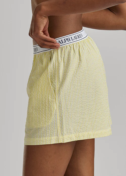 RALPH LAUREN -  SEERSUCKER BOXER W LOGO ELSTIC 4P0783R3 - Image 8