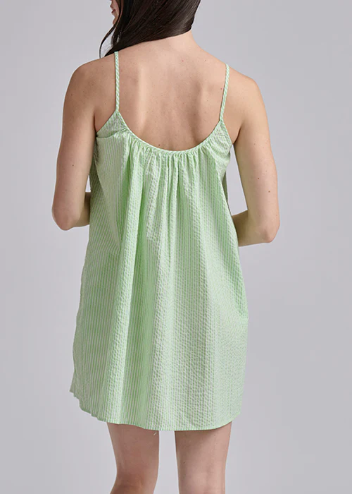 RALPH LAUREN -  SEERSUCKER SLIP DRESS 4P0782R3 - Image 12