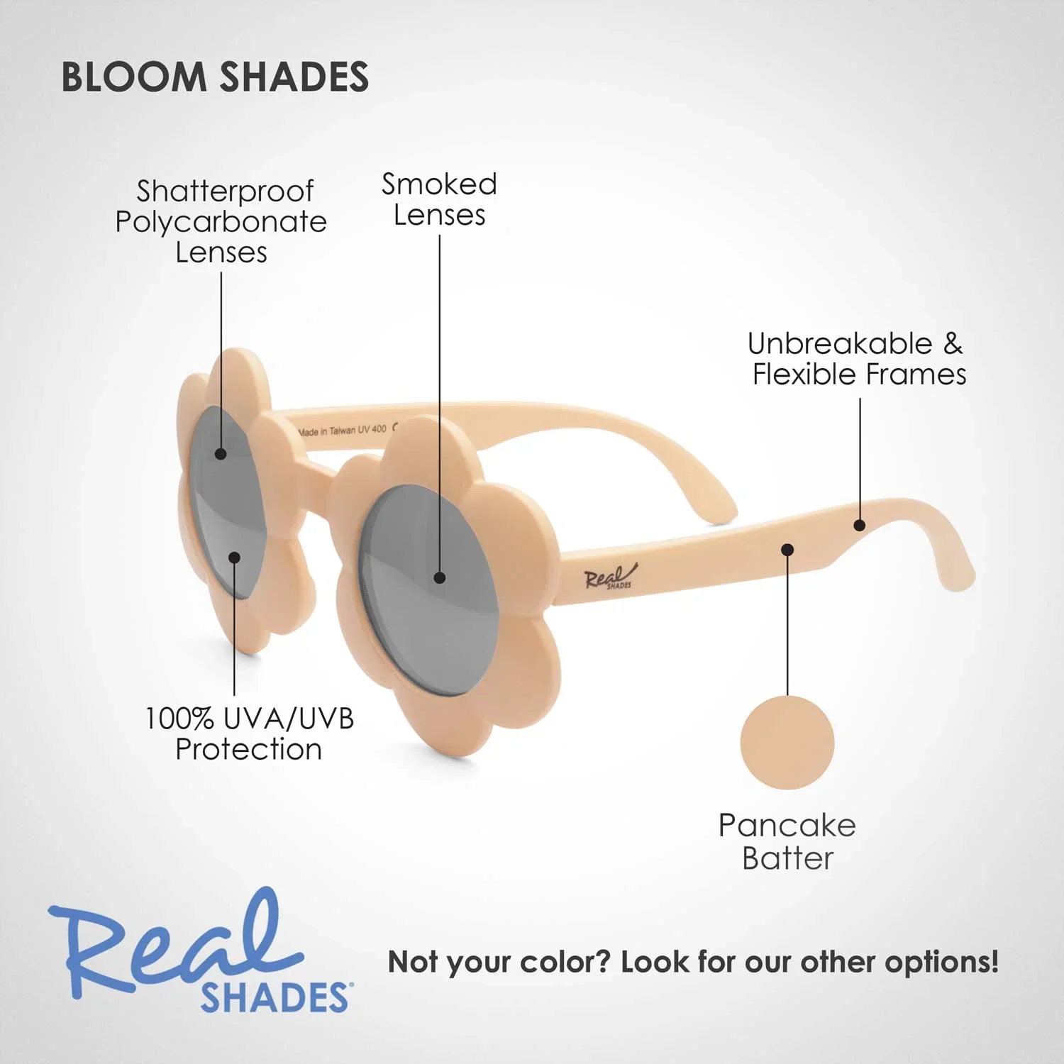 REAL SHADES - KIDS SUNGLASSES - BLOOM - Image 2