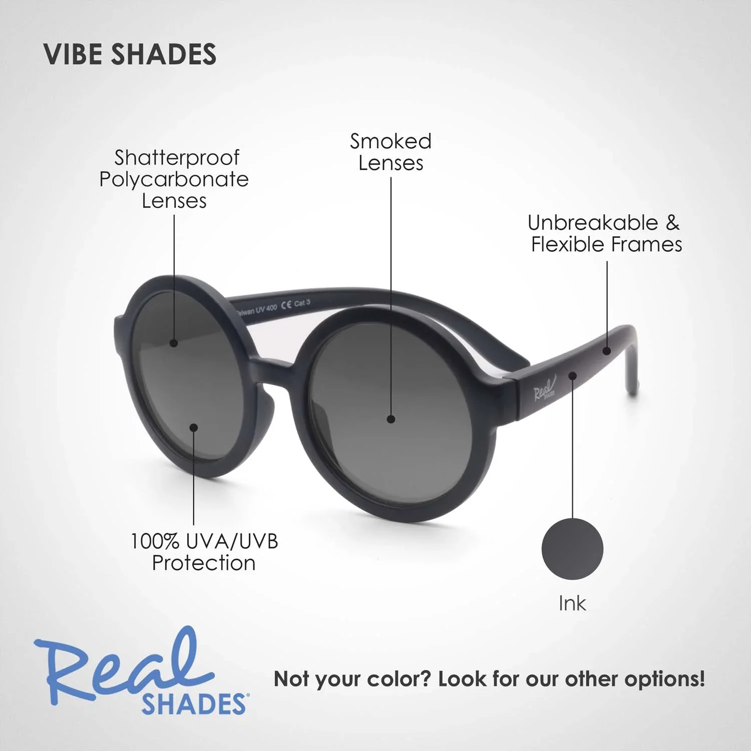 REAL SHADES - KIDS SUNGLASSES - VIBE - Image 6