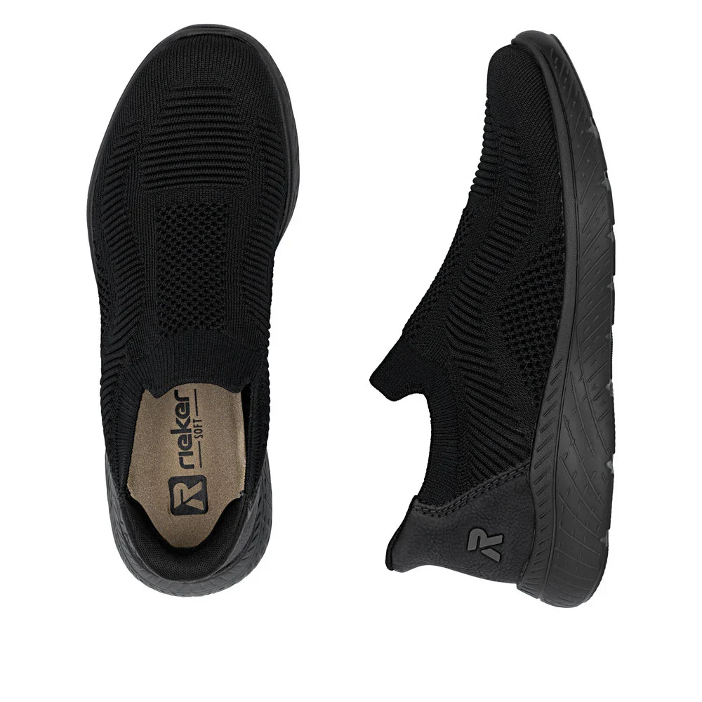 RIEKER- WOMEN'S SLIP ON SHOE M5072-00 - Image 3