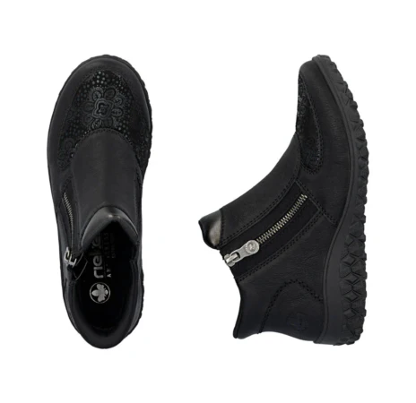 RIEKER- WOMEN'S 59558-00 BOOTIE - Image 4