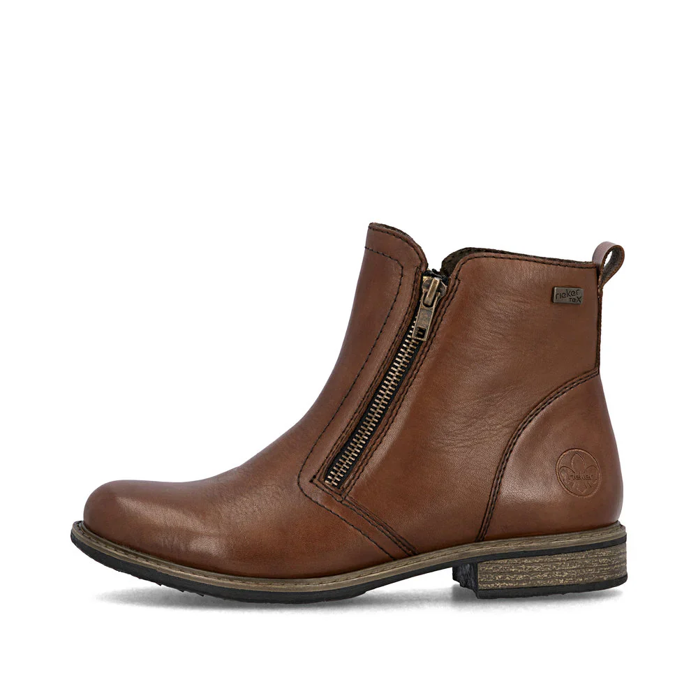 RIEKER- WOMEN'S ZIP BOOT 74850-25 - Image 6