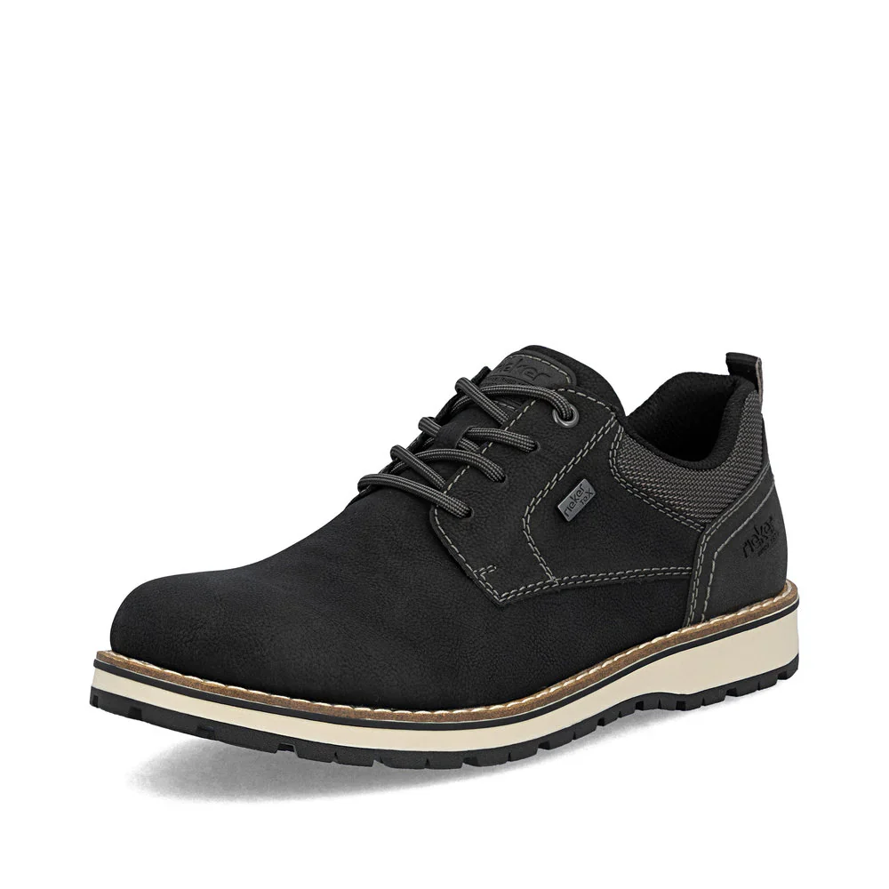 RIEKER- MEN'S ZIPPER LACE SHOE 38406-00 - Image 2