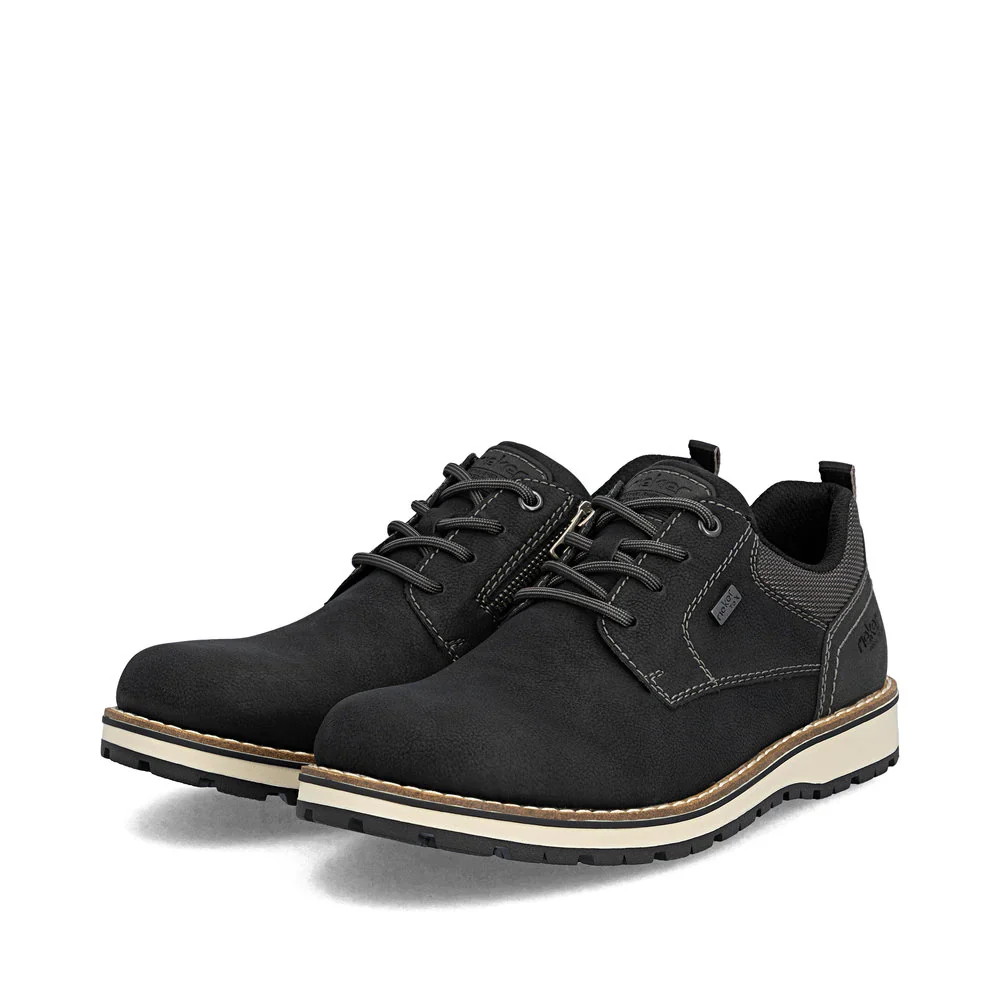RIEKER- MEN'S ZIPPER LACE SHOE 38406-00 - Image 5