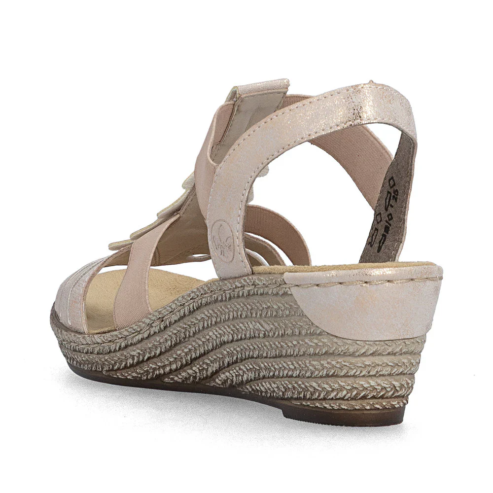 RIEKER - WOMEN'S FANNI SANDAL 62436 - Image 8