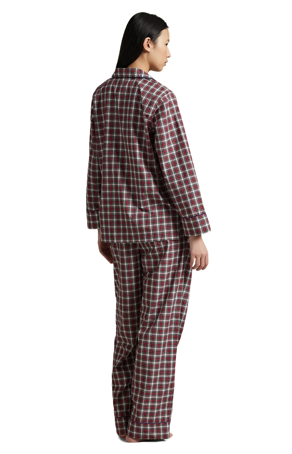POLO RALPH LAUREN- WOMEN'S WINTER BERRY PAJAMA SET - Image 4