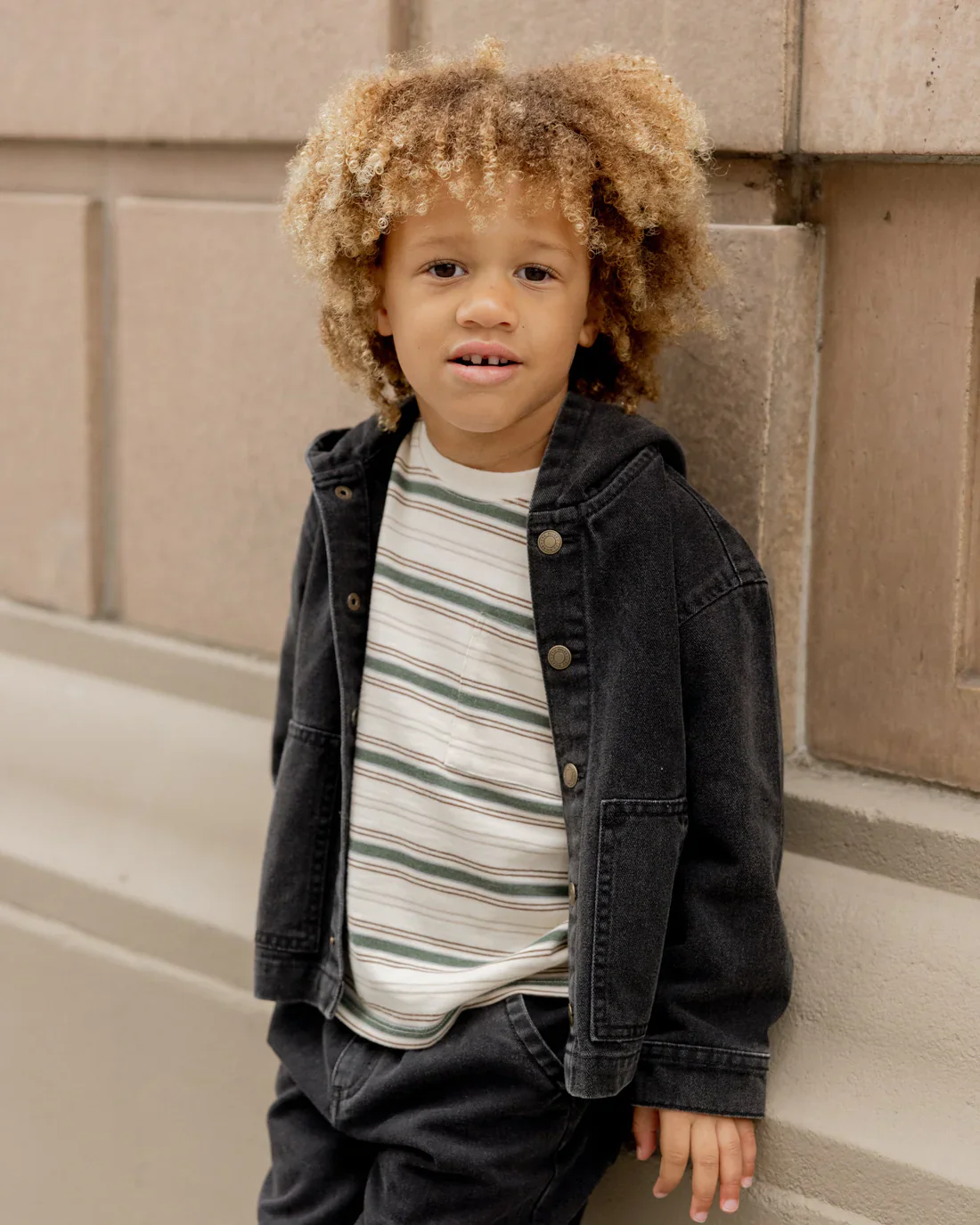 RYLEE + CRU- KIDS RELAXED LONG SLEEVE TEE - Image 3