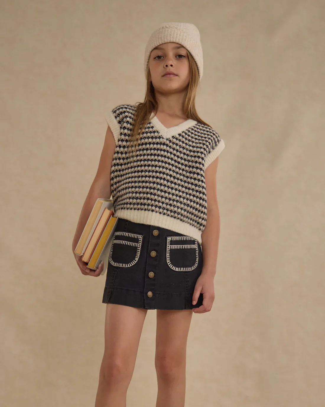 RYLEE + CRU- KIDS DENVER MINI SKIRT - Image 3