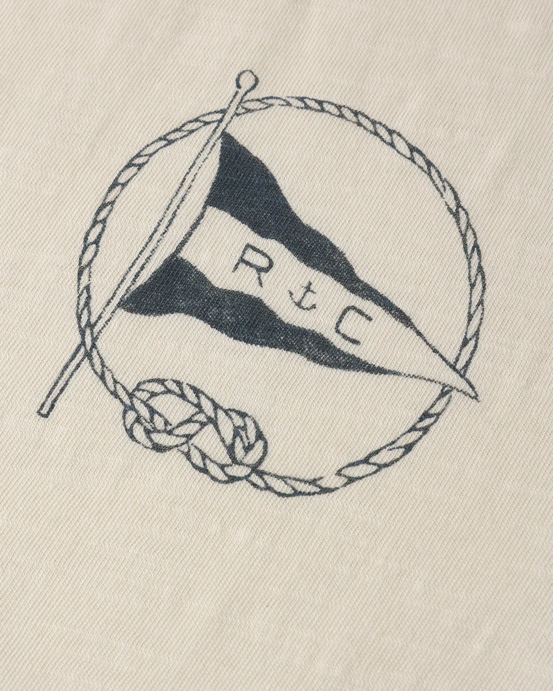 RYLEE + CRU - CONTRAST S/S TEE NAUTICAL FLAG - Image 5