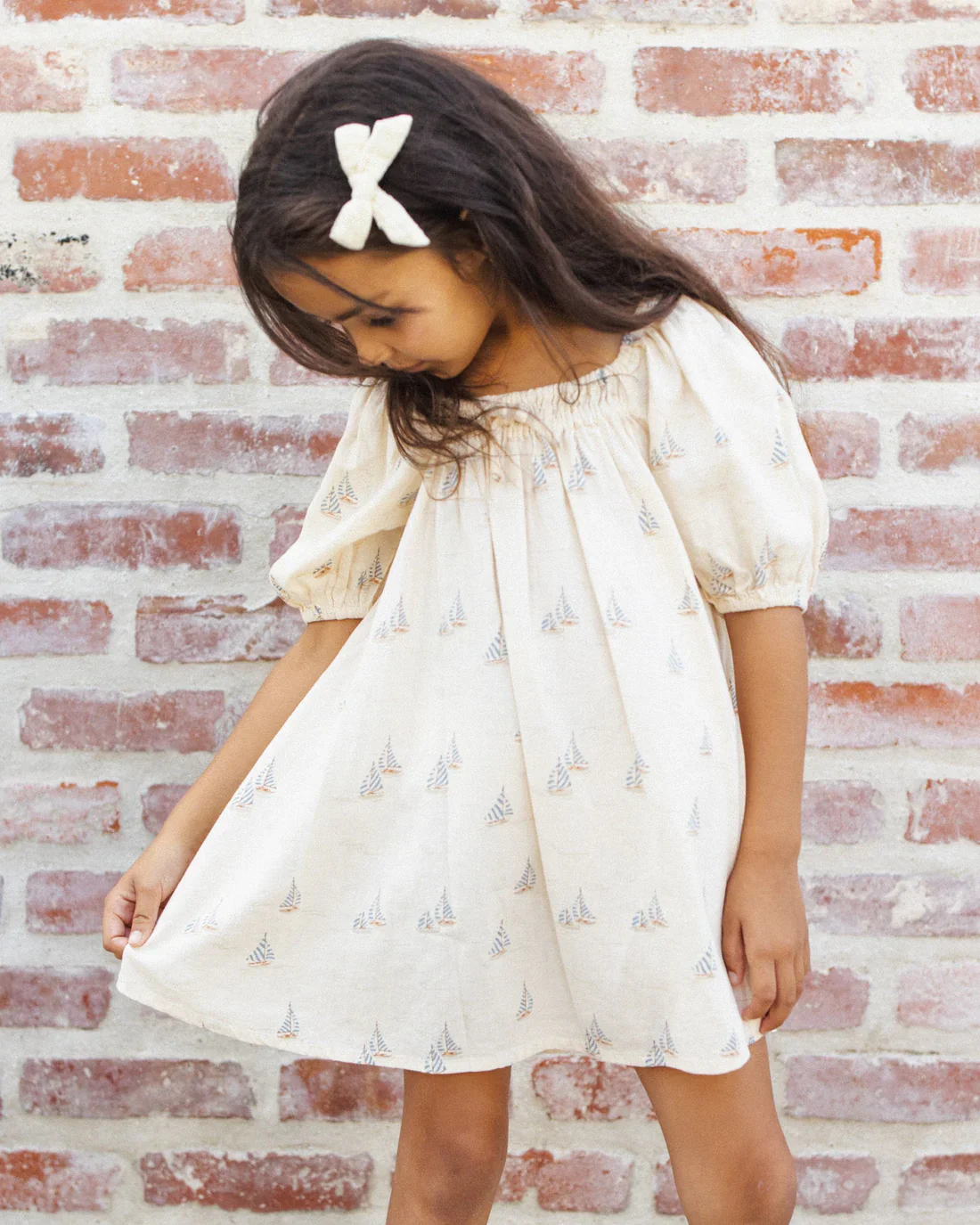 RYLEE + CRU - SABRINA MINI DRESS SAIL - Image 3