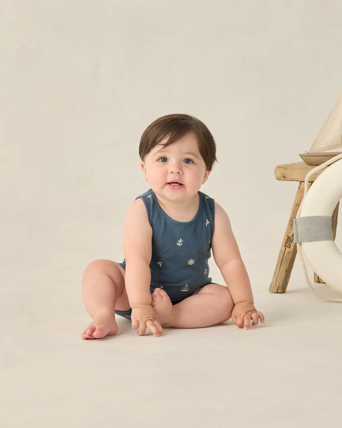 RYLEE + CRU - SLEEVELESS ONE-PIECE MARITIME - Image 2