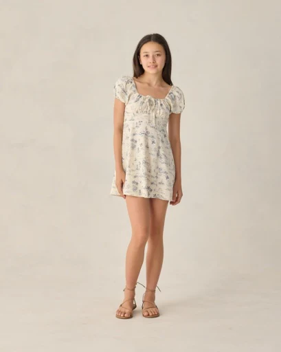 RYLEE + CRU -  TEEN IVY DRESS OCEAN TOILE - Image 7