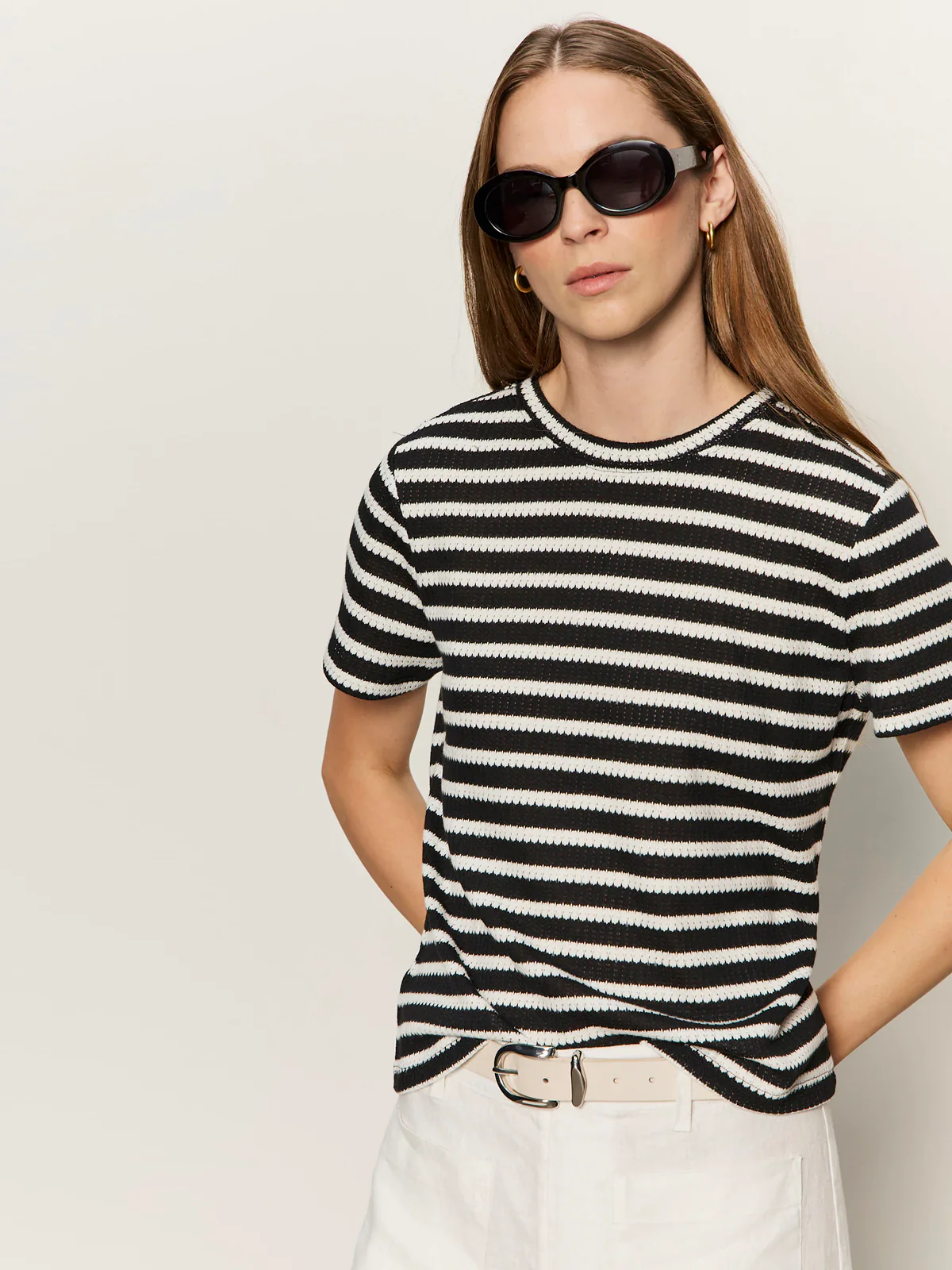 SANCTUARY - PERFECTLY TEXTURED TEE - Image 2