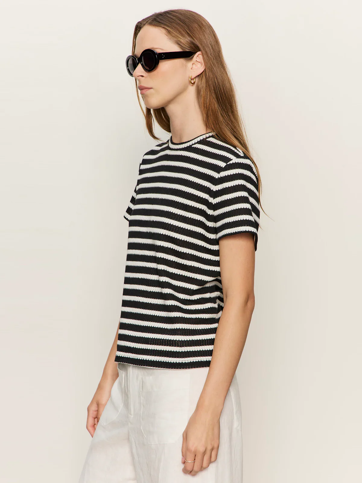 SANCTUARY - PERFECTLY TEXTURED TEE - Image 4