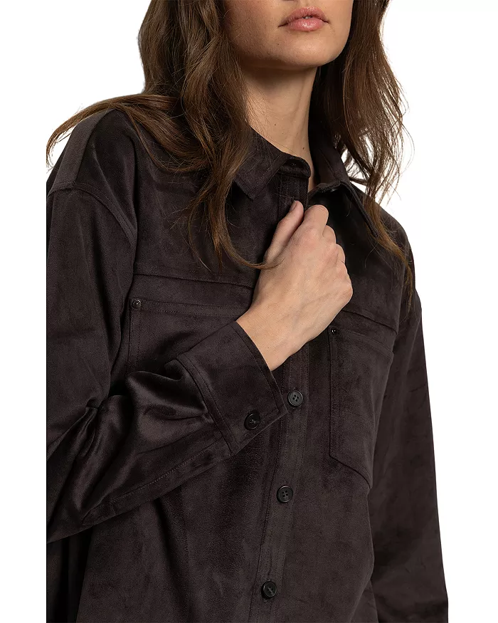 SANCTUARY - WOMENS IVY SUEDE SHIRT - Image 3