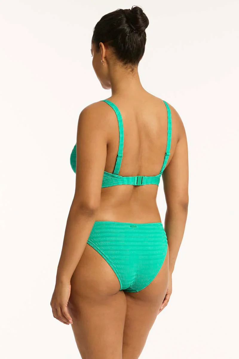 SEA LEVEL- WOMEN'S CAPRI CHEEKY BIKINI SWIM BOTTOM - Image 3