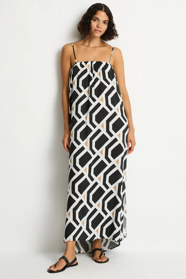 SEA LEVEL - COSTA BANDEAU MAXI DRESS - Image 3