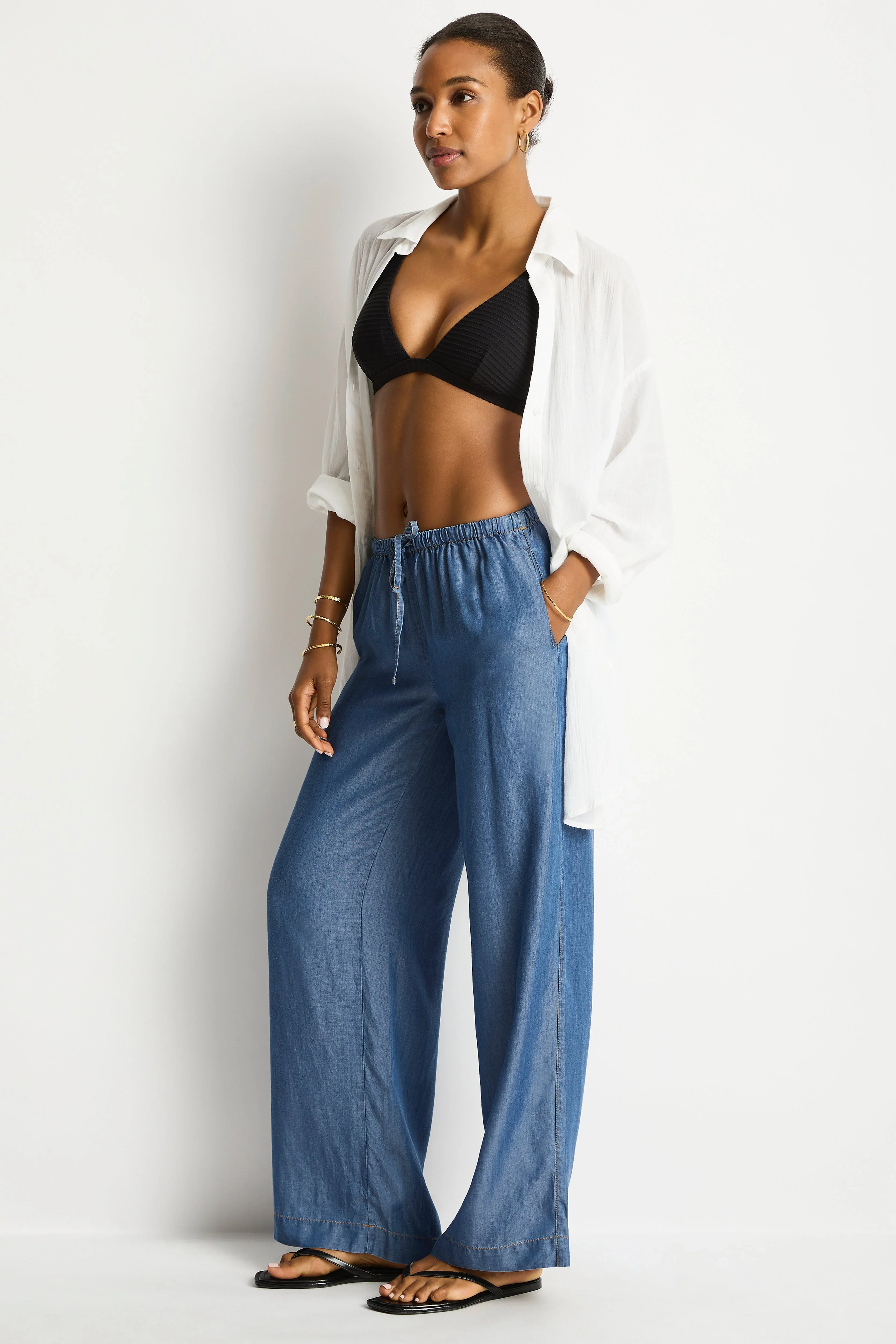SEA LEVEL - DENIM SURF TIDE PANT - Image 3