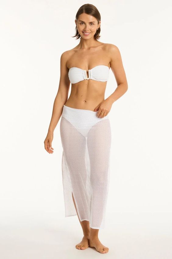 SEA LEVEL- WOMEN'S SURF MESH SKIRT COVER UP - Image 2