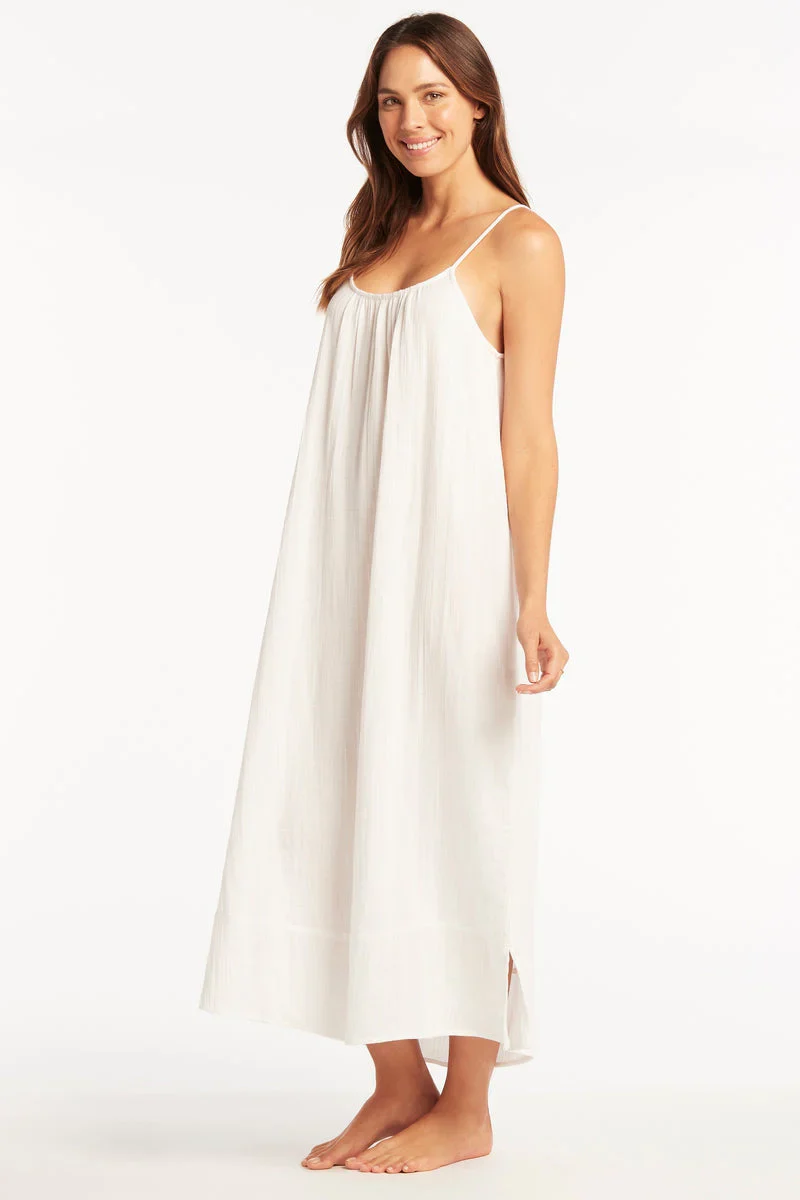 SEA LEVEL- WOMEN'S SUNSET SUN DRESS COVER UP - Image 4