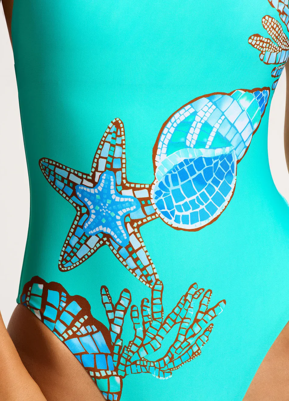 SEAFOLLY- WOMEN'S ONE PIECE LA MER SCOOP NECK SWIMSUIT - Image 2