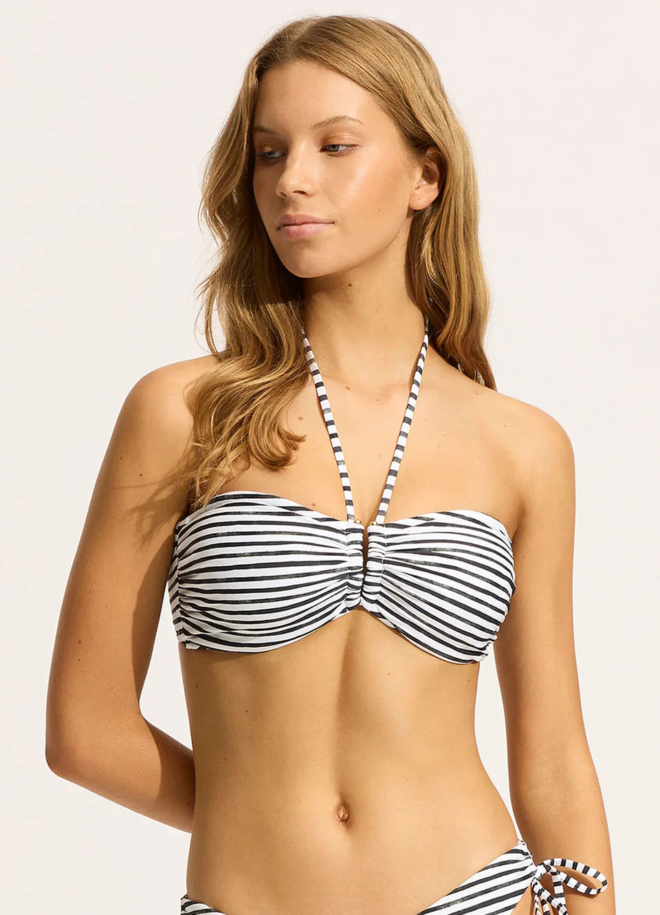 SEAFOLLY- WOMEN'S ISLA PALM DD "U" TUBE SWIM TOP - Image 2