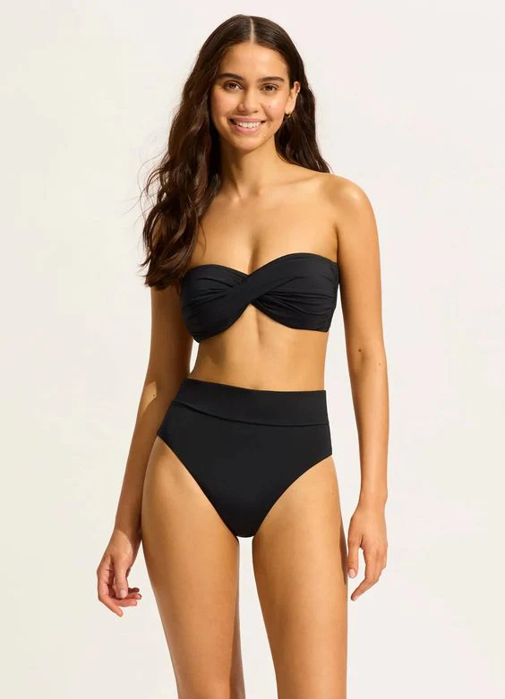 SEAFOLLY- WOMEN'S TWIST BANDEAU SWIM TOP - Image 2