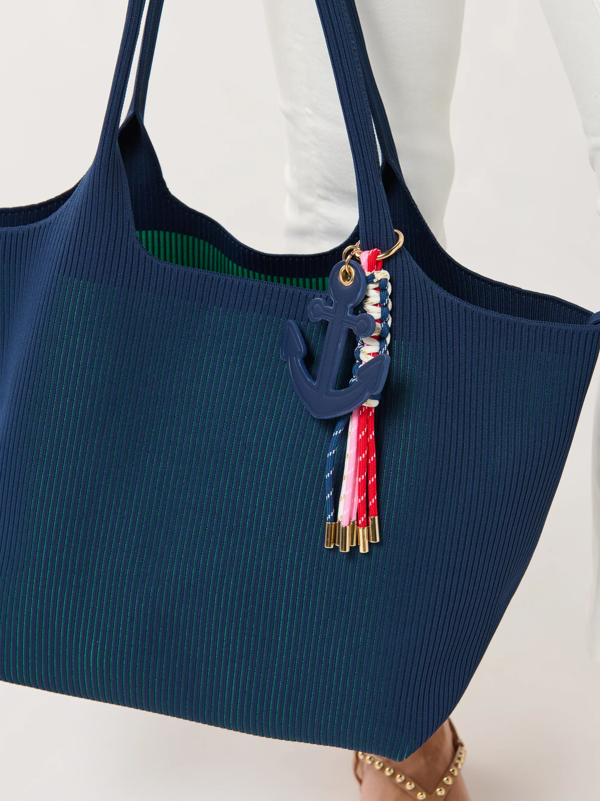 SHIRALEAH - ANCHOR BAG CHARM/KEY RING - Image 2