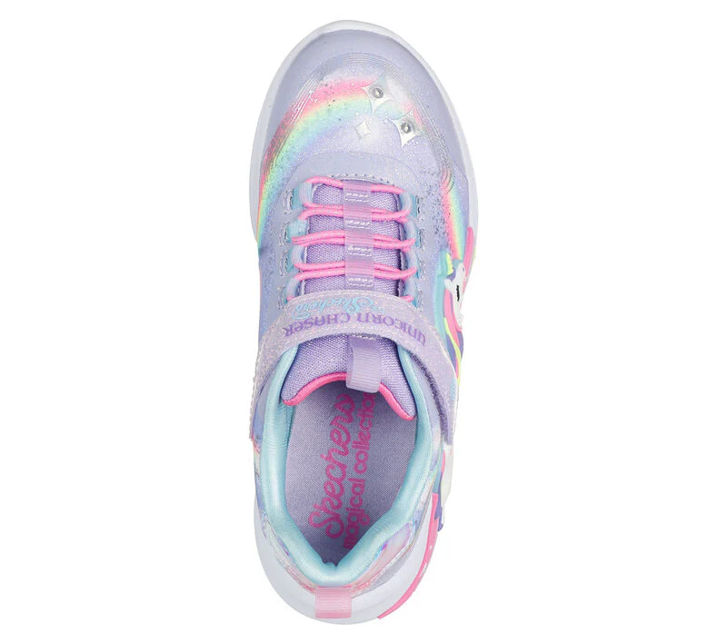 SKECHERS- KID'S S-LIGHTS: UNICORN CHASER SNEAKER - Image 3