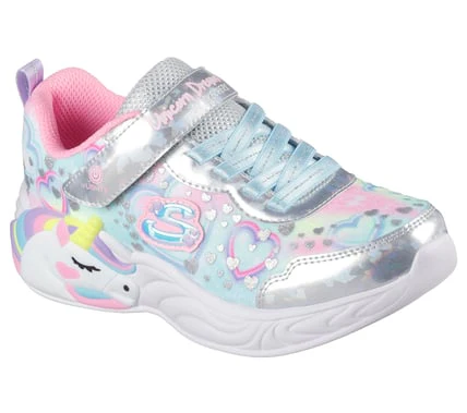 SKECHERS- KID'S LIGHTED UNICORN DREAMS SNEAKER - Image 2