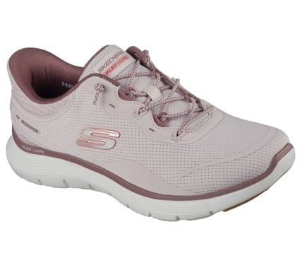 SKECHERS-  WOMEN'S FLEX APPEAL MESH KNOTTED BUNGEE SLIP-IN SHOE - Image 2