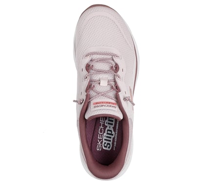 SKECHERS-  WOMEN'S FLEX APPEAL MESH KNOTTED BUNGEE SLIP-IN SHOE - Image 4