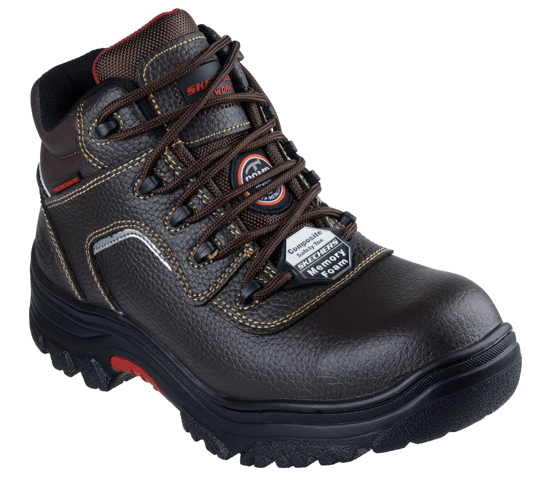SKECHERS- MEN'S  BURGIN-SOSDER COMP TOE WORK BOOT - Image 2