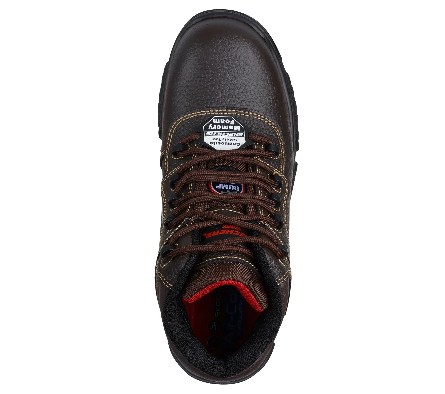 SKECHERS- MEN'S  BURGIN-SOSDER COMP TOE WORK BOOT - Image 4