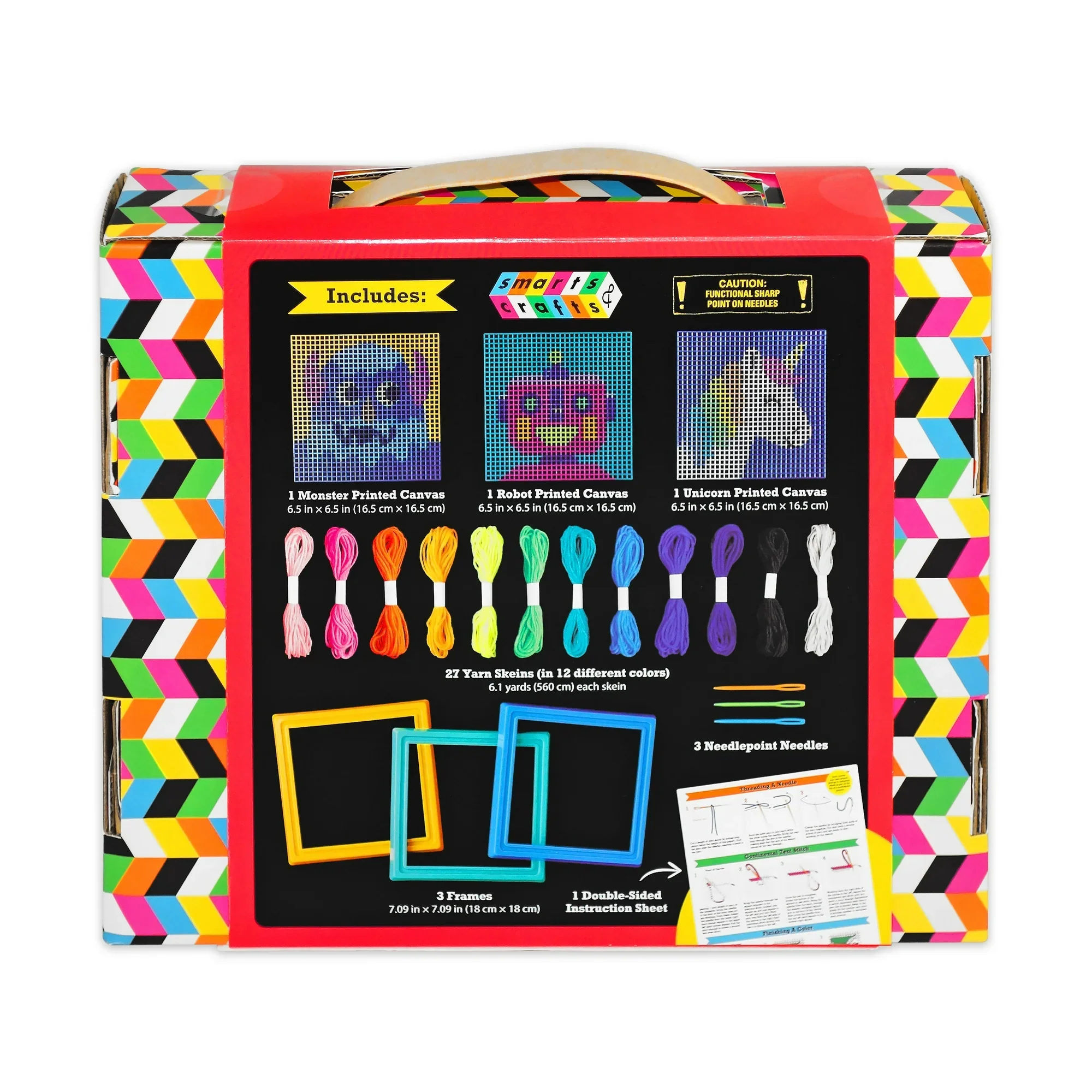 SMARTS & CRAFTS - FANTASTIC FREINDS NEEDLEPOINT KIT - Image 2