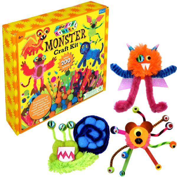 SMARTS & CRAFTS - MONSTER CRAFT KIT - Image 3