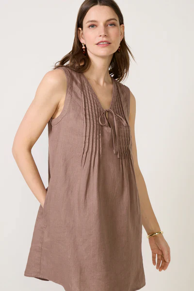 SPLENDID - WOMEN'S STELLA LINEN MINI DRESS - Image 5