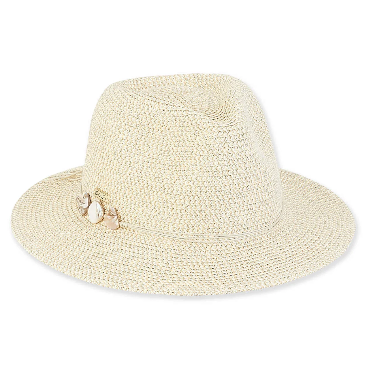 SUN 'N' SAND - HH2209 PAPER BRAID FEDORA - Image 2