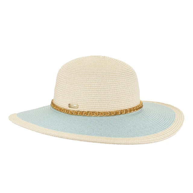 SUN 'N' SAND - HH3441 PAPER BRAID FLOPPY HAT - Image 2