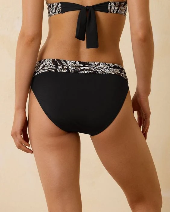 TOMMY BAHAMA- WOMEN'S HIGH WAIST SASH SWIM BOTTOM - Image 2