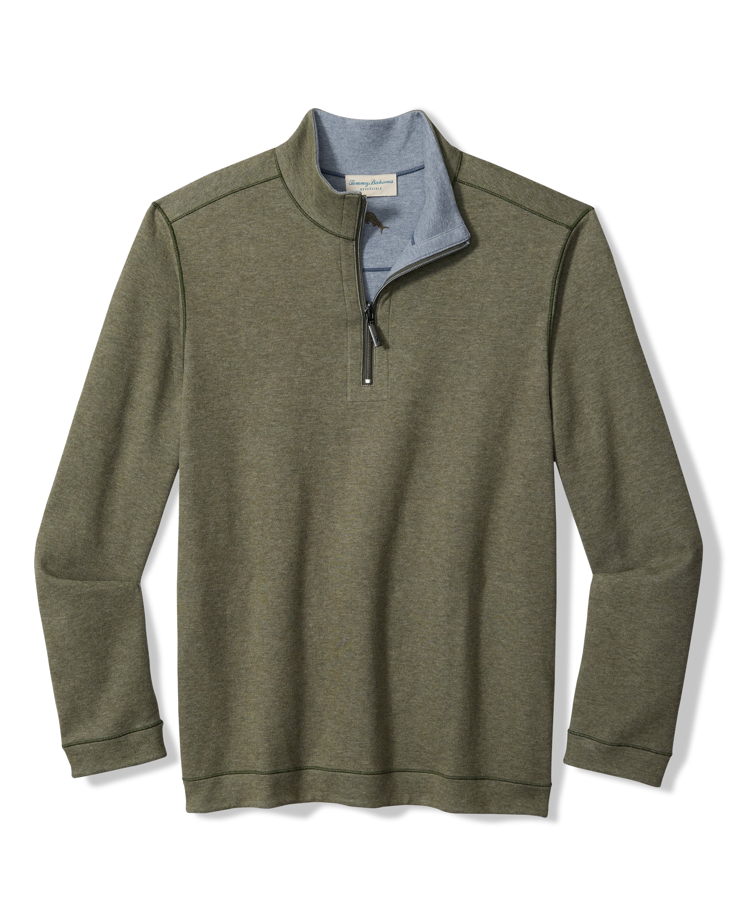 TOMMY BAHAMA - MENS FLIPVIEW Half-Zip Pullover - Image 5