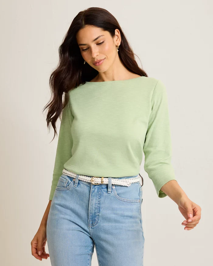 TOMMY BAHAMA - ASHBY ISLES BATEAU NK 3/4 TEE - Image 2