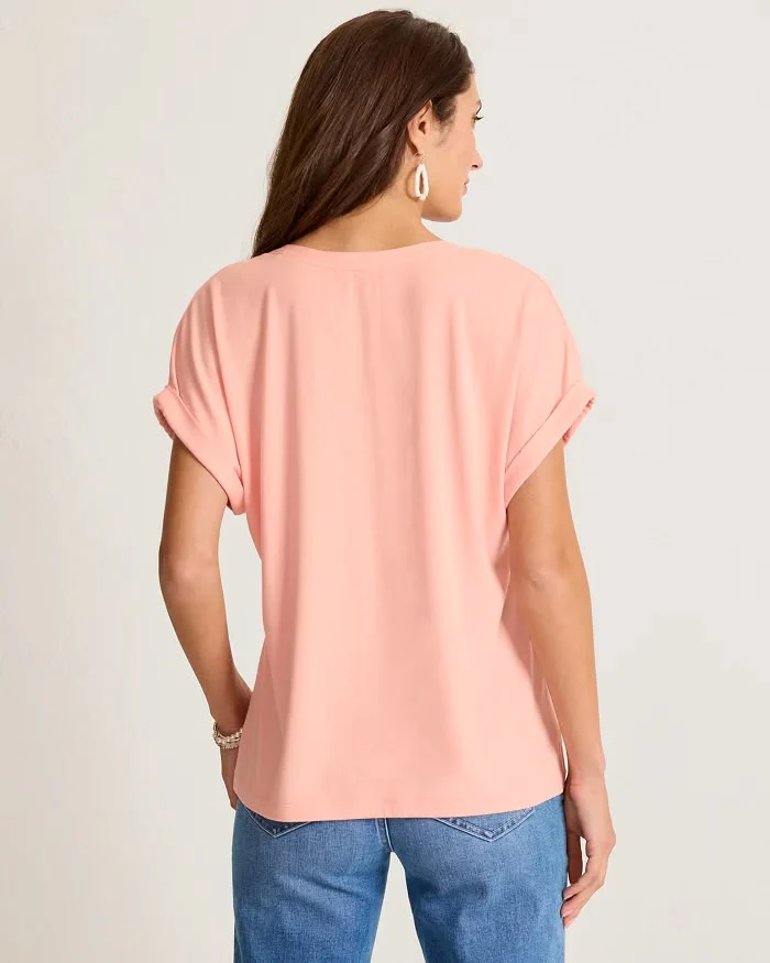 TOMMY BAHAMA - KAUAI SPLIT NK S/S - Image 3