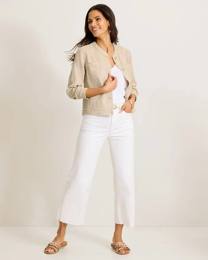 TOMMY BAHAMA - WOMEN'S TWO PALMS POCKET JACKET - Image 4