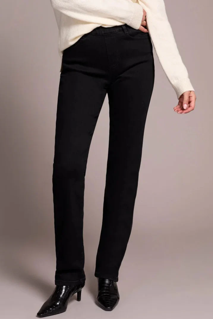 TRIBAL - Sophia Mid Rise, Pull-On Straight Leg #58590 - Image 2