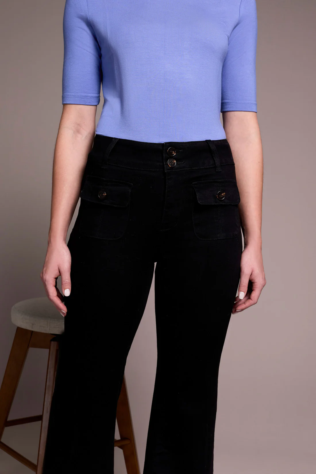 Tribal - Brooke High Rise, Trouser Jean #5903O - Image 9