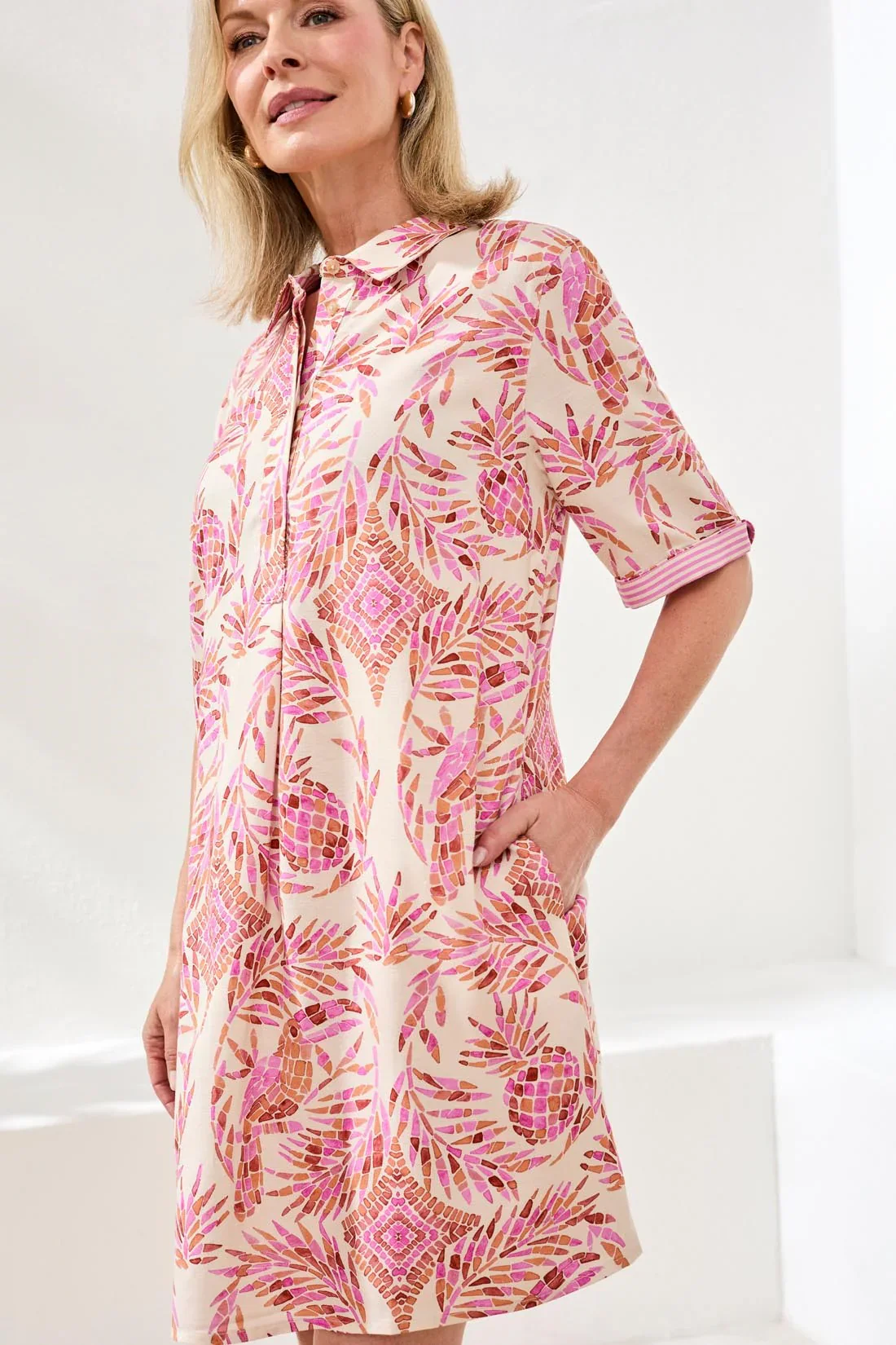 TRIBAL - WOMEN'S DRESS 3023O-8444 - Image 3