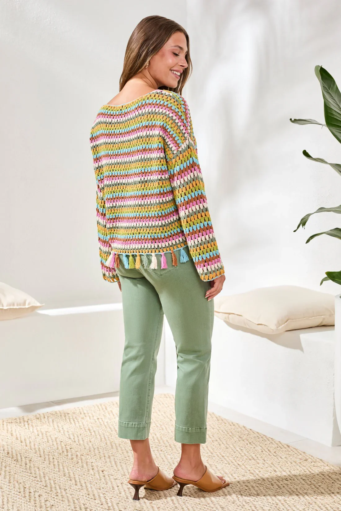 TRIBAL - WOMEN'S SWEATER 3034O-576 - Image 3