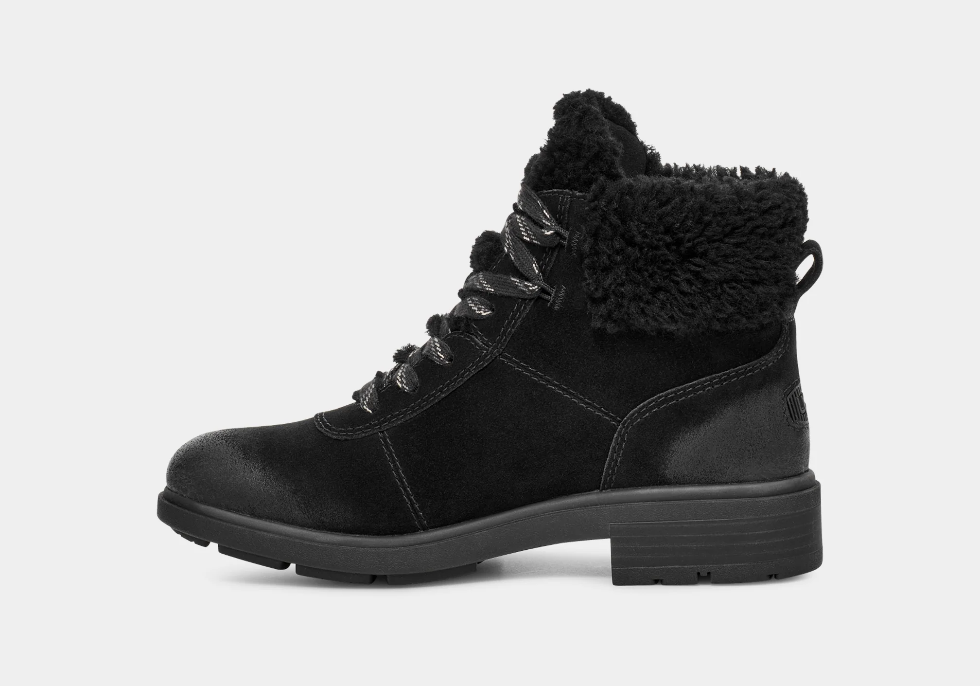 UGG- WOMEN'S HARRISON FUR LACE BOOT - Image 3